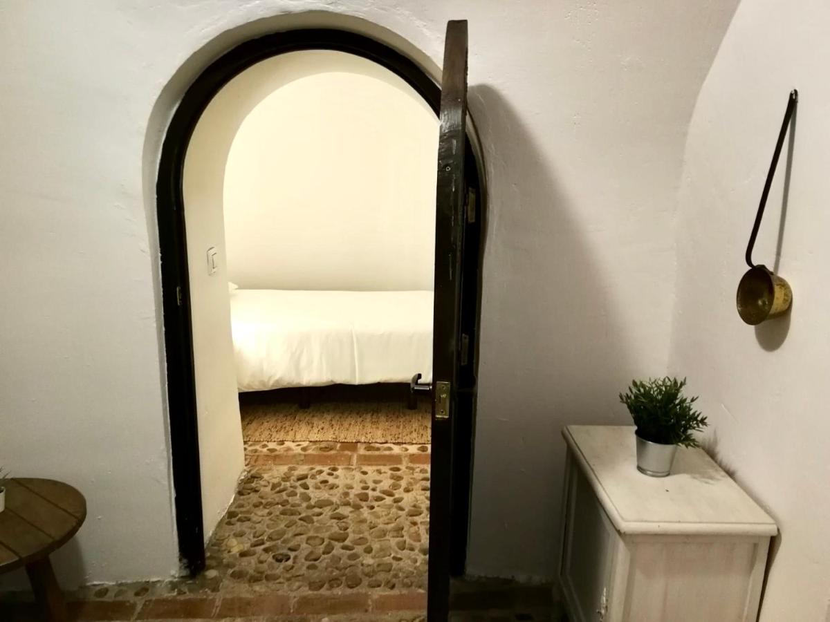Casa Cueva Castillo Perales de Tajuna Eksteriør bilde