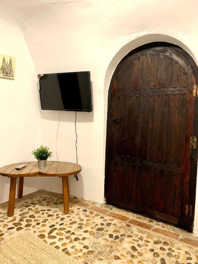 Casa Cueva Castillo Perales de Tajuna Eksteriør bilde